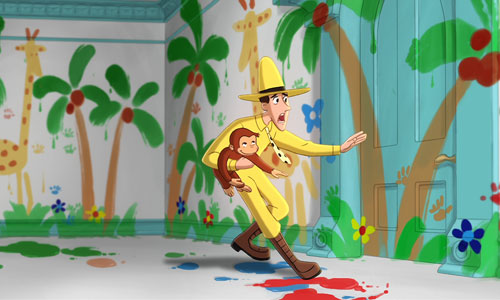 curious george movie page