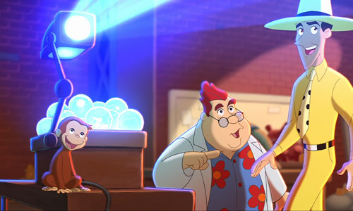 curious george movie page