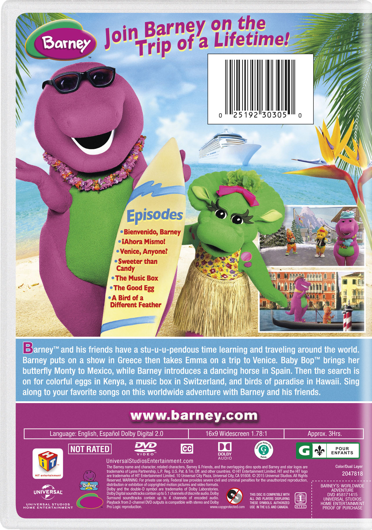 barney dvd