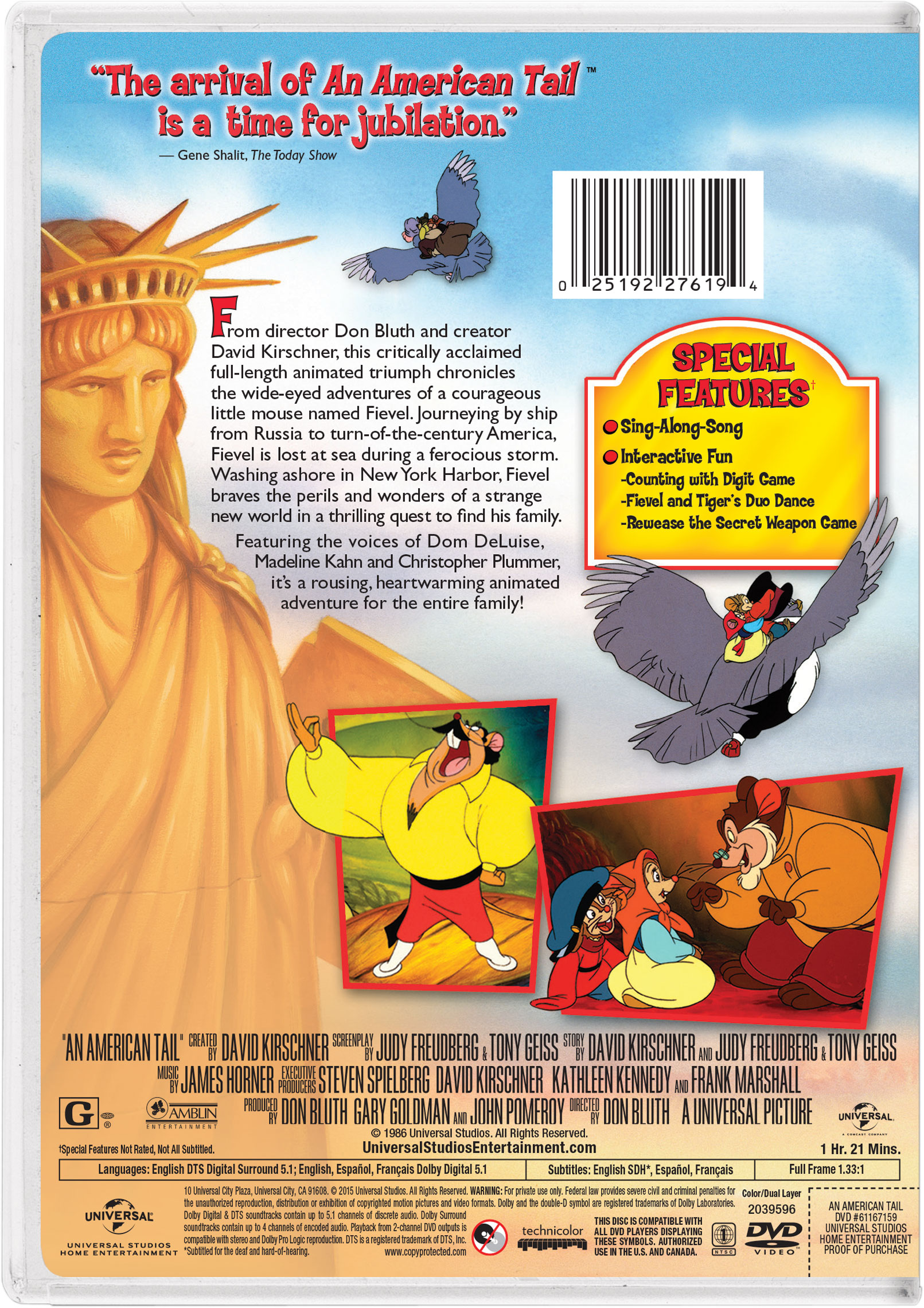an american tail shirt