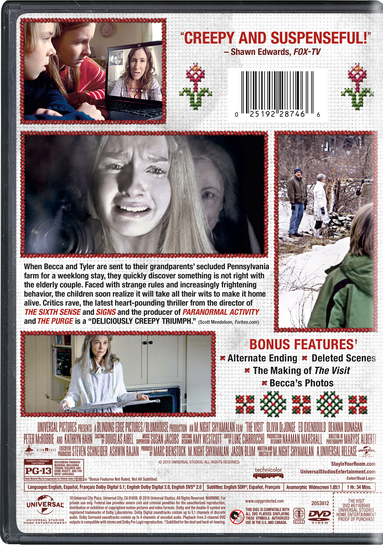 the visit 2015 dvd