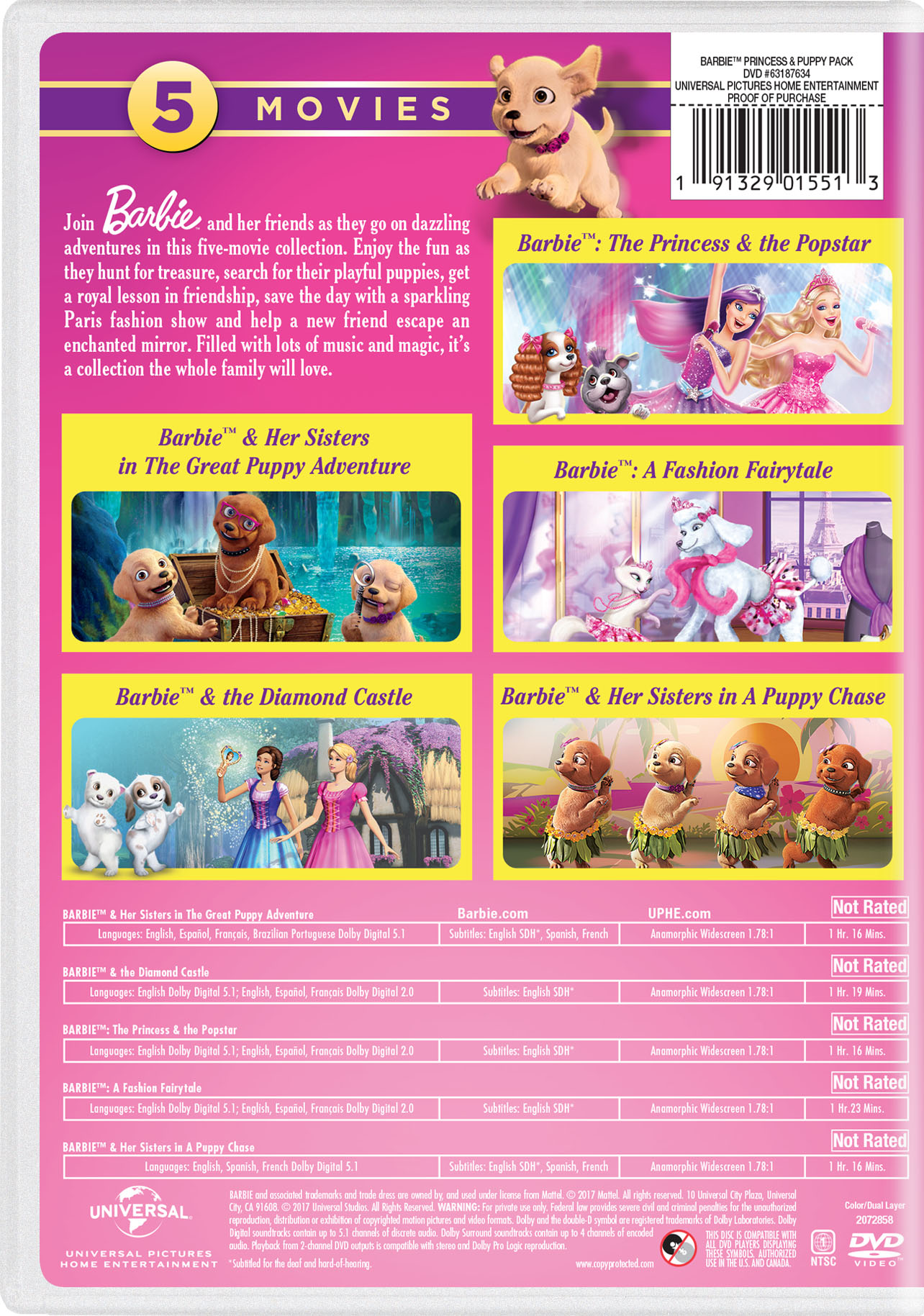 Barbie & The Diamond Castle | Movie Page | DVD, Blu-ray, Digital HD, On