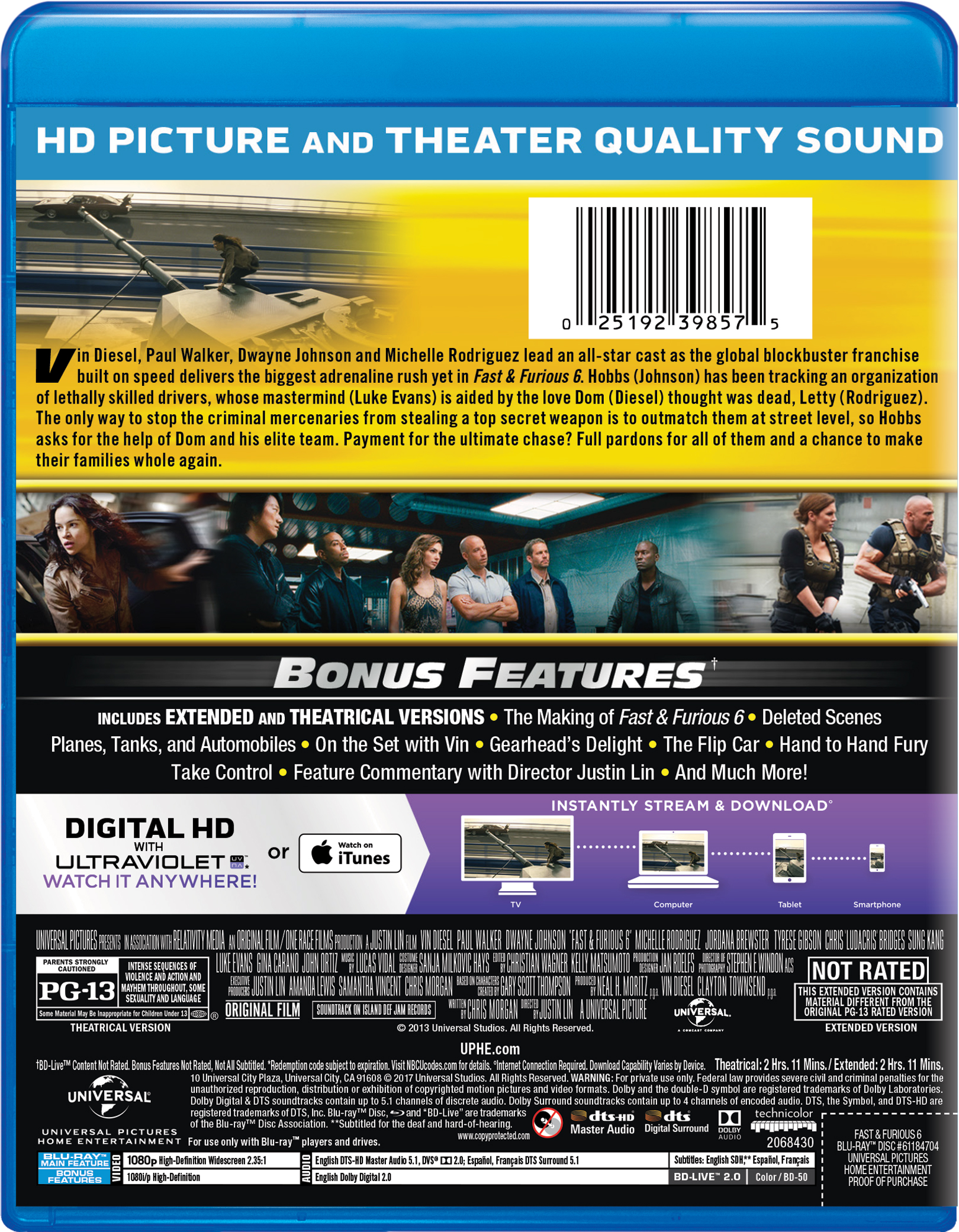 download fast and furious 6 full movie in dual audio