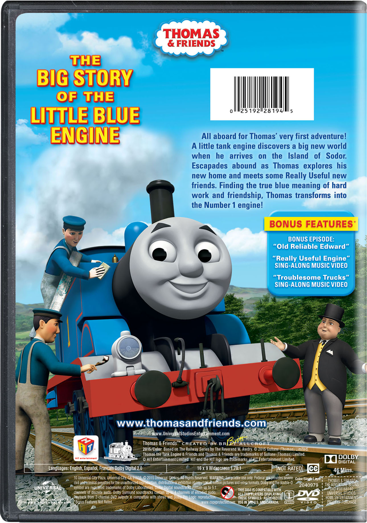 Thomas & Friends The Adventure Begins  Movie Page  DVD, Bluray