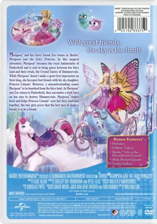 Barbie mariposa and the fairy best sale princess full movie in english