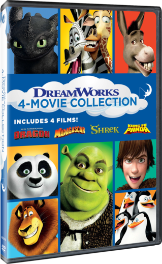 Dreamworks 4 Movie Collection How To Train Your Dragon Madagascar Shrek Kung Fu Panda Own Watch Dreamworks 4 Movie Collection How To Train Your Dragon Madagascar Shrek Kung Fu Panda Universal Pictures