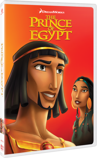 PRINCE OF EGYPT MOVIE POSTER 27x40 ORIG VIDEO & THEATRICAL DREAMWORKS ANIMATION 