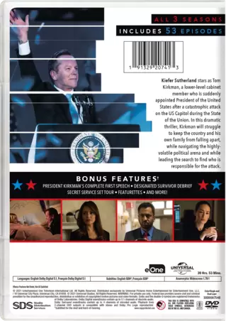 Designated Survivor The Complete Series Television Series Page