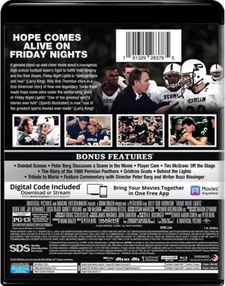 Friday Night Lights Watch Page DVD Blu ray Digital HD On Demand Trailers Downloads Universal Pictures Home Entertainment