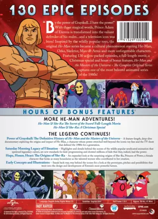 He-Man and the Masters of the Universe: The Complete Original Series |  Television Series Page | DVD, Blu-ray, Digital HD, On Demand, Trailers,  Downloads | Universal Pictures Home Entertainment