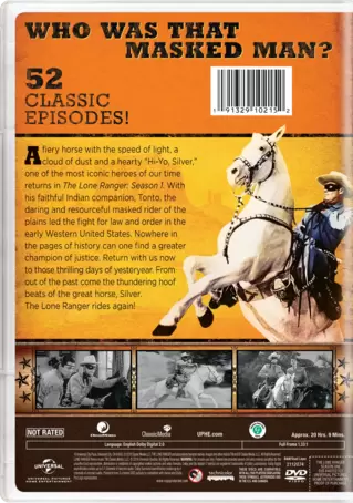 The Lone Ranger: Season 1 | Television Series Page | DVD, Blu-ray