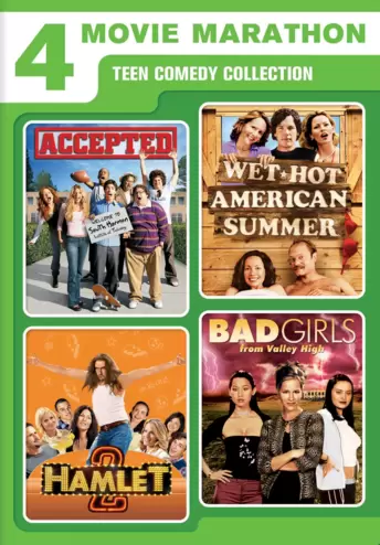 4-Movie Marathon: Teen Comedy Collection (Accepted / Wet Hot American Summer / Hamlet 2 / Bad Girls From Valley High)