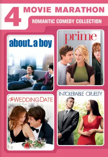 4-Movie Marathon: Romantic Comedy Collection (About a Boy / Intolerable Cruelty / The Wedding Date / Prime)
