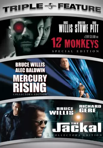 12 Monkeys / Mercury Rising / The Jackal Triple Feature