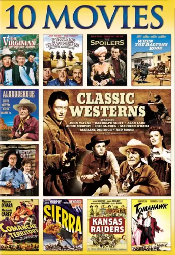 10 Movies Classic Westerns Collection