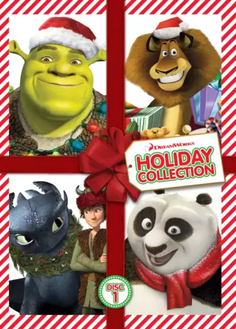 DreamWorks Holiday Collection (Shrek the Halls / Merry Madagascar / Dragons Holiday: Gift of the Night Fury / Kung Fu Panda Holiday)