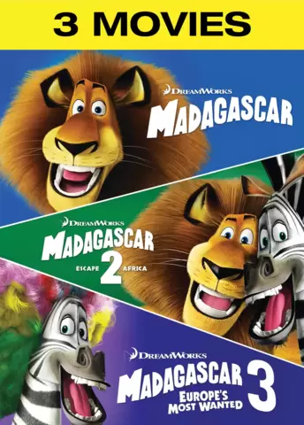 Madagascar / Madagascar: Escape 2 Africa / Madagascar 3: Europe’s Most Wanted