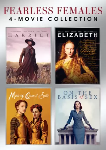 Fearless Females 4-Movie Collection (Harriet / Elizabeth / Mary Queen of Scots / On the Basis of Sex)