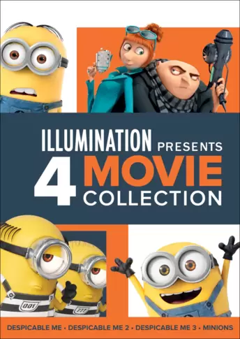 Illumination Presents: 4-Movie Collection (Despicable Me / Despicable Me 2 / Despicable Me 3 / Minions)