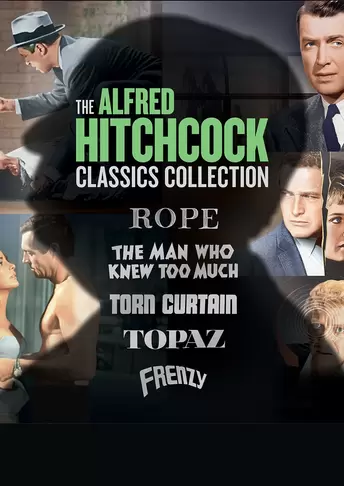 The Alfred Hitchcock Classics Collection (Rope / The Man Who Knew Too Much / Torn Curtain / Topaz / Frenzy)