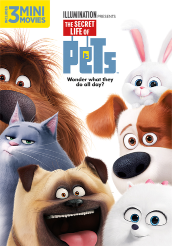The Secret Life of Pets Watch Page DVD Blu ray Digital HD