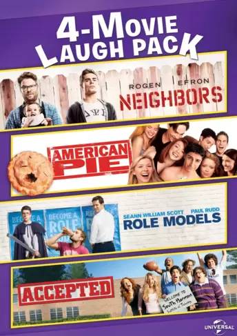 Neighbors / American Pie / Role Models / Accepted 4-Movie Laugh Pack