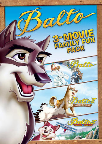 Balto 3-Movie Family Fun Pack