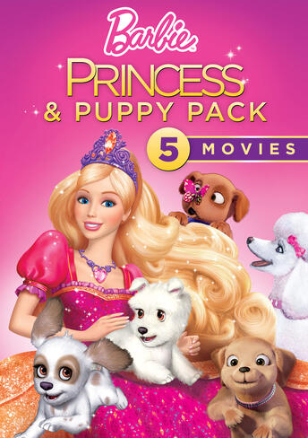 Barbie Princess & Puppy Pack