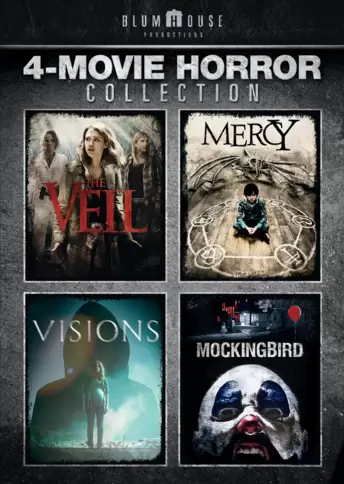 Blumhouse 4-Movie Horror Collection  (The Veil / Mercy / Visions / Mockingbird)