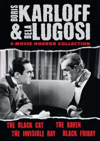 Boris Karloff & Bela Lugosi 4-Movie Horror Collection
