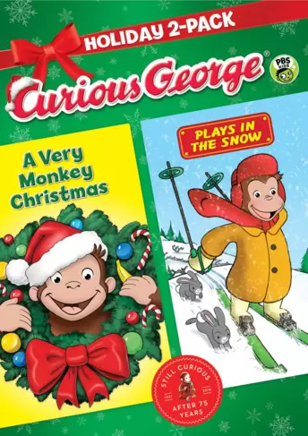Curious George: Holiday 2-Pack (A Very Monkey Christmas / Plays in the Snow)