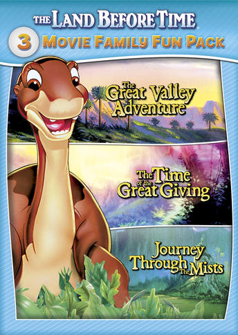  The Land Before Time 3-Movie Family Fun Pack