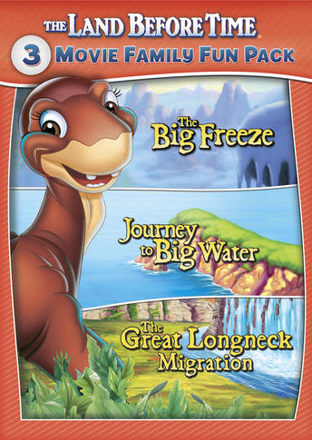  The Land Before Time 3-Movie Family Fun Pack