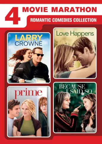 4-Movie Marathon: Romantic Comedies Collection (Larry Crowne / Love Happens / Prime / Because I Said So)