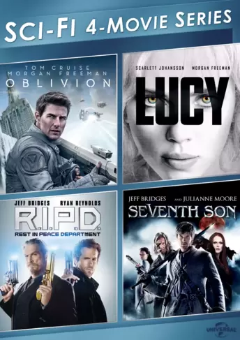 Sci-Fi 4-Movie Series (Oblivion / Lucy / R.I.P.D. / Seventh Son)