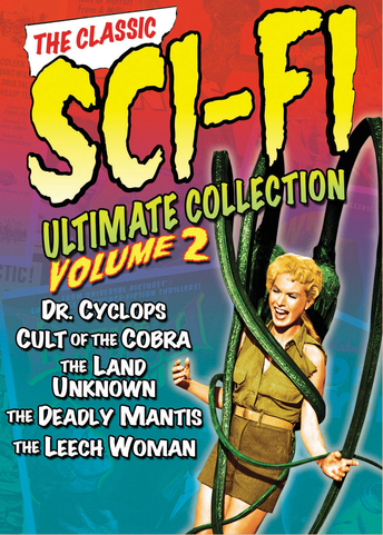 The Classic Sci-Fi Ultimate Collection: Volume 2 (Dr. Cyclops / Cult of the Cobra / The Land of the Unknown / The Deadly Mantis / The Leech Woman)