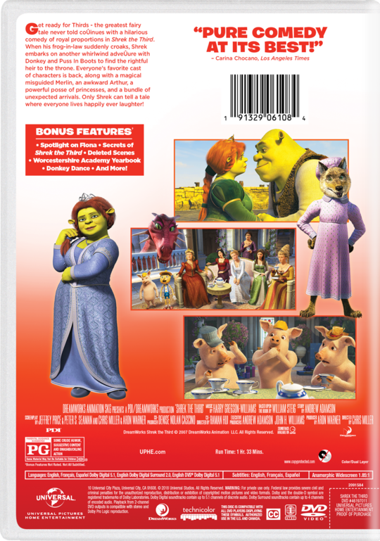 Shrek The Third Own Watch Shrek The Third Universal Pictures Shrek The Third Own Watch Shrek The Third Universal Pictures
