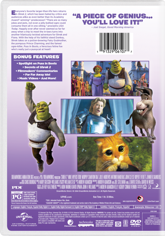 Shrek 2 Own Watch Shrek 2 Universal Pictures