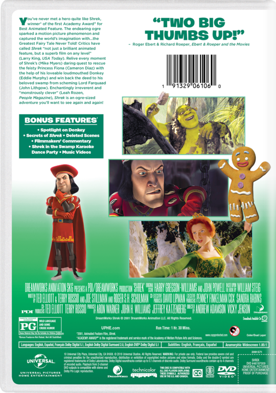 Shrek Own Watch Shrek Universal Pictures Shrek Own Watch Shrek Universal Pictures