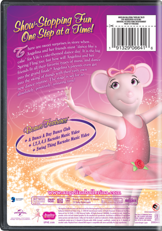 Angelina Ballerina: Twirling Tales | Watch | DVD, Blu-ray, Digital HD, On Demand, Trailers, Downloads | Universal Pictures Entertainment
