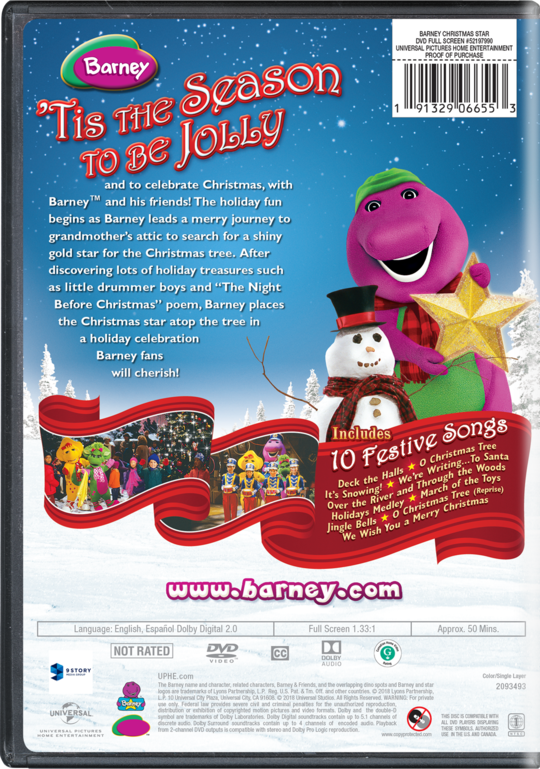 Barney: Christmas Star | Own & Watch Barney: Christmas Star | Universal