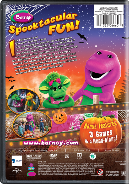 Barney Halloween Party Own Watch Barney Halloween Party