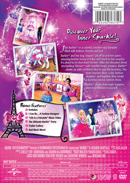 watch barbie a fashion fairytale