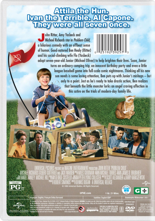 Problem Child Watch Page DVD, Bluray, Digital HD, On Demand