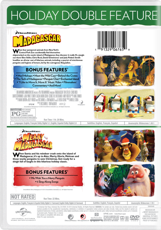 Merry Madagascar Own Watch Merry Madagascar Universal Pictures