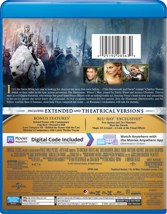 The Huntsman Winter S War Own Watch The Huntsman Winter S