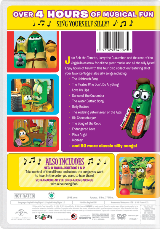 VeggieTales: All the Silly Songs - 60 Favorites | Own & Watch