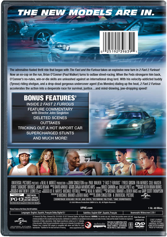 2 Fast 2 Furious Own Watch 2 Fast 2 Furious Universal Pictures