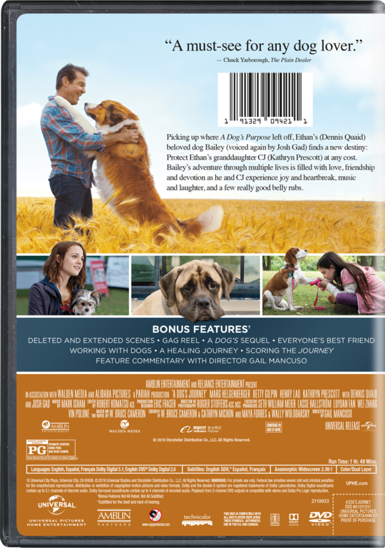 A Dog S Journey Own Watch A Dog S Journey Universal Pictures