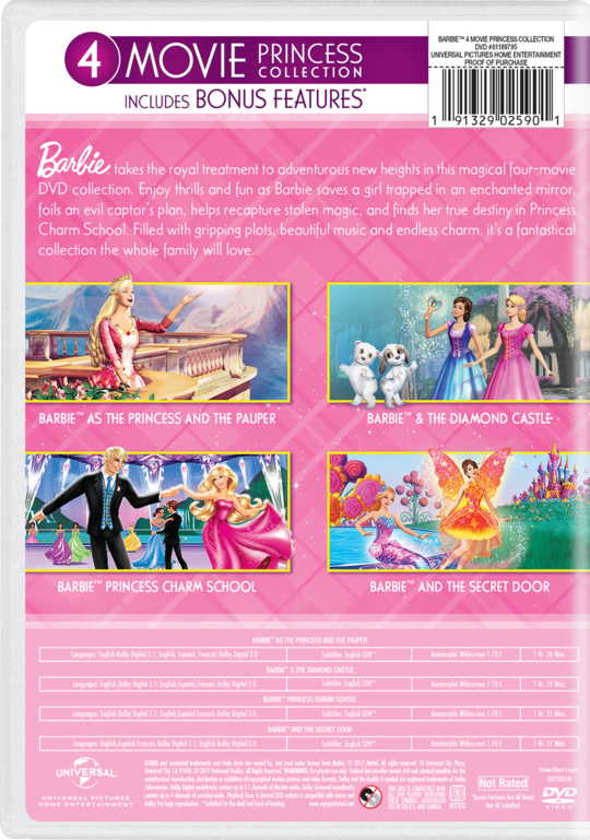 Barbie And The Secret Door Watch On Blu Ray Dvd Digital On